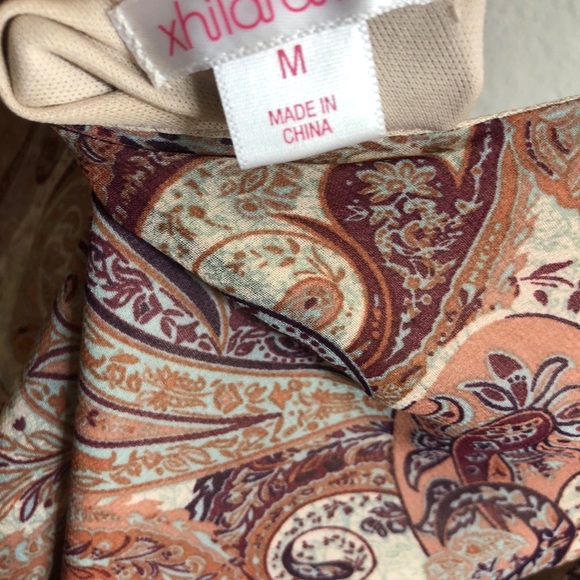 Paisley pattern dress! - Picture 3 of 3